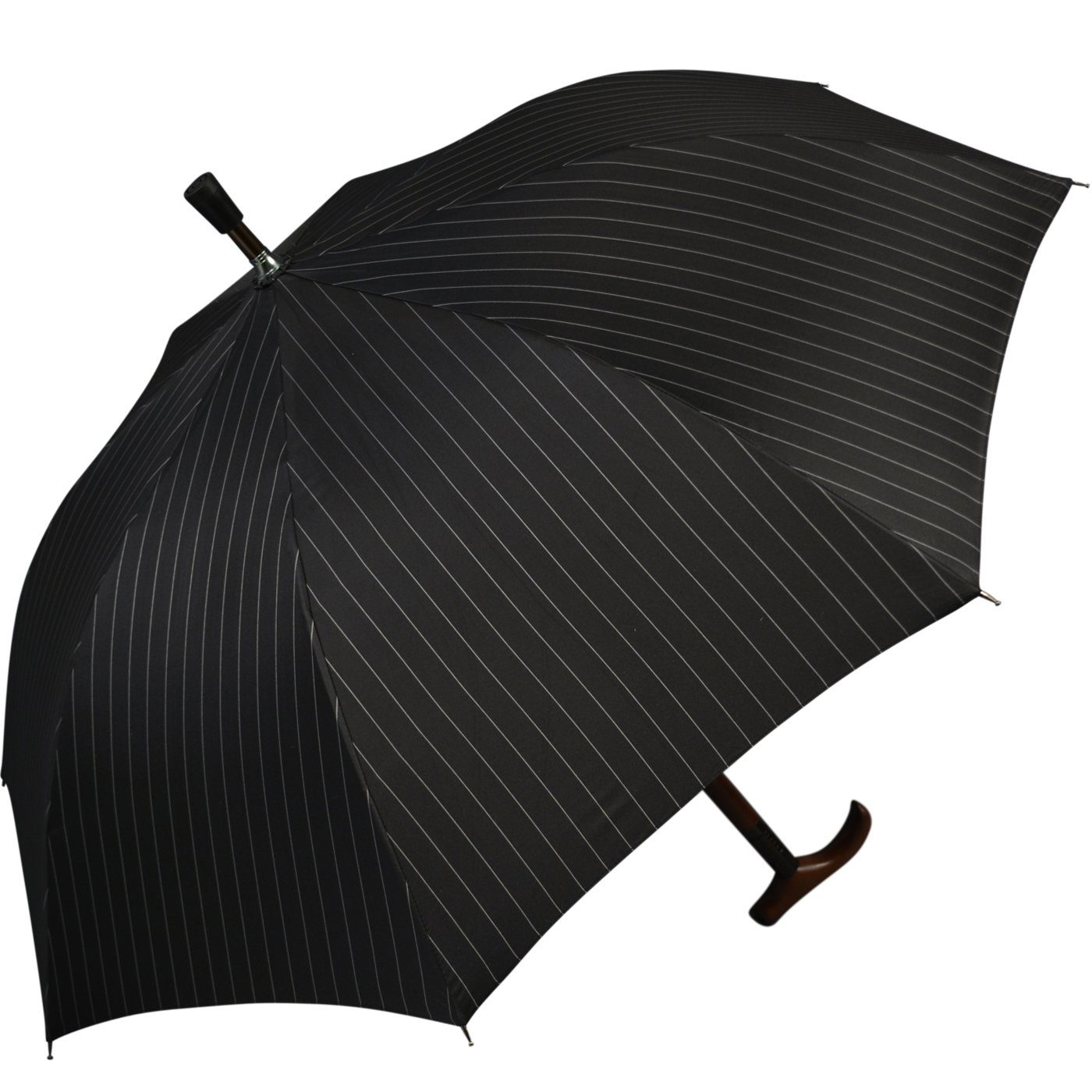 iX-brella Stockregenschirm Stützschirm Holzgriff höhenverstellbar sehr günstig online kaufen