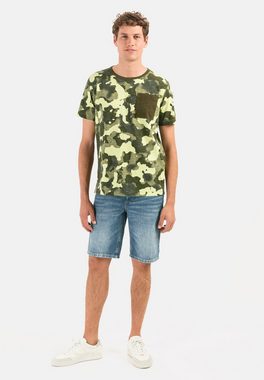 camel active T-Shirt mit Camouflage Print
