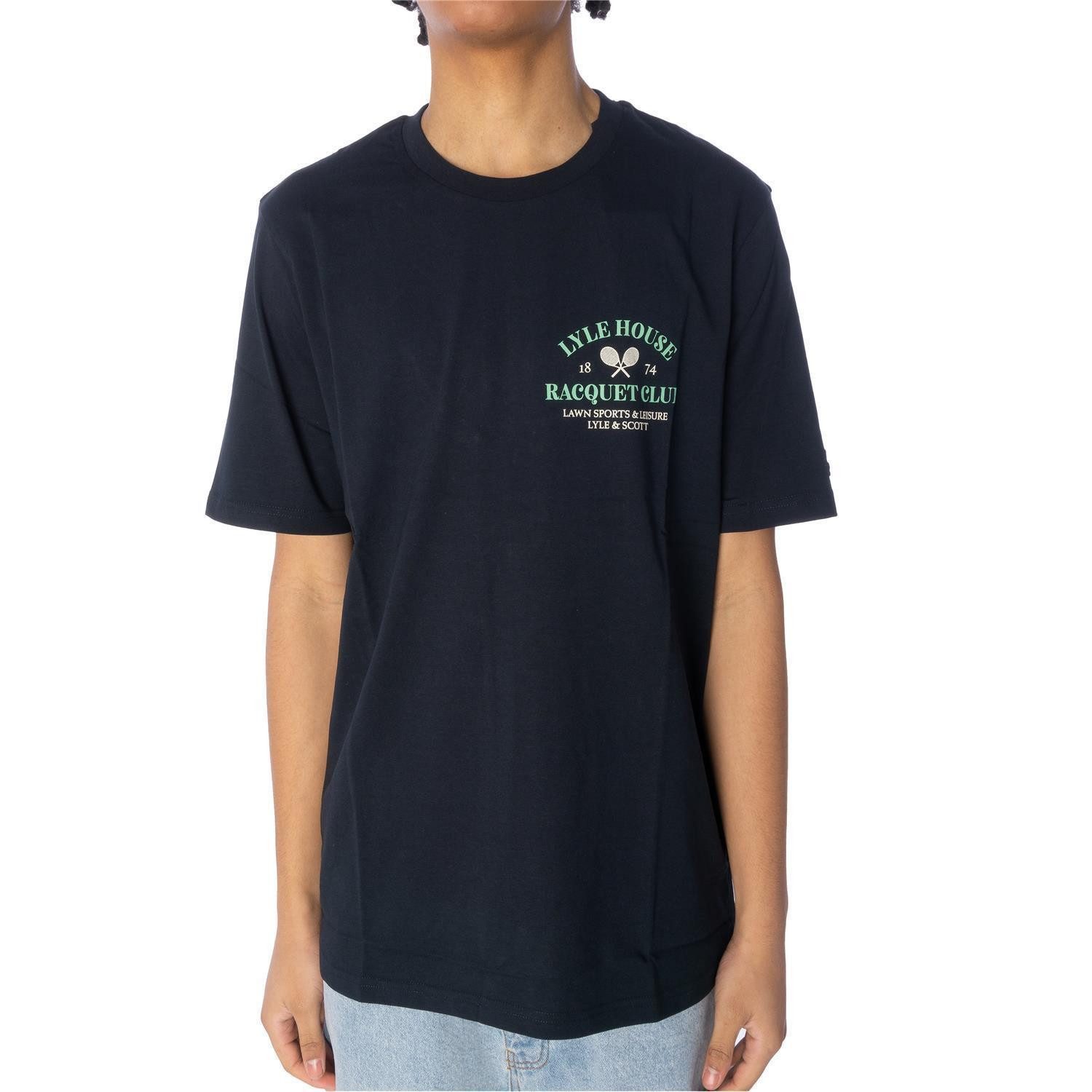 T-Shirt T-Shirt Lyle & Scott Racquet Club Graphi