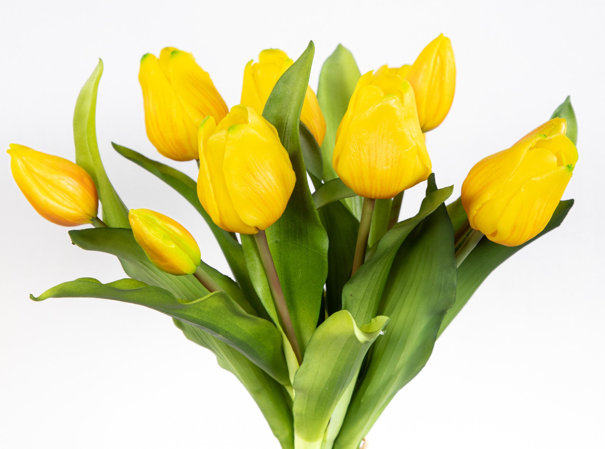 Kunstblume Tulpenbund Nature Real Touch 32x26cm günstig online kaufen
