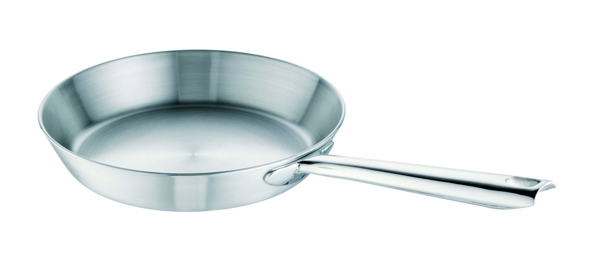 SCHULTE-UFER Bratpfanne Delicado, Edelstahl (Einzelartikel, 1-tlg., 1 x Pfanne), Ø 24 cm