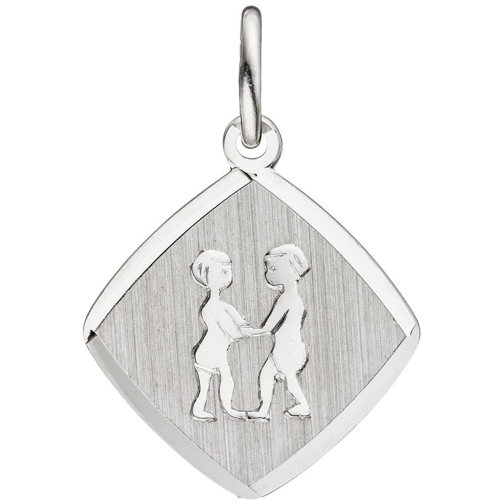 Schmuck Krone Kettenanhänger Sternzeichen Zwilling, Anhänger günstig online kaufen