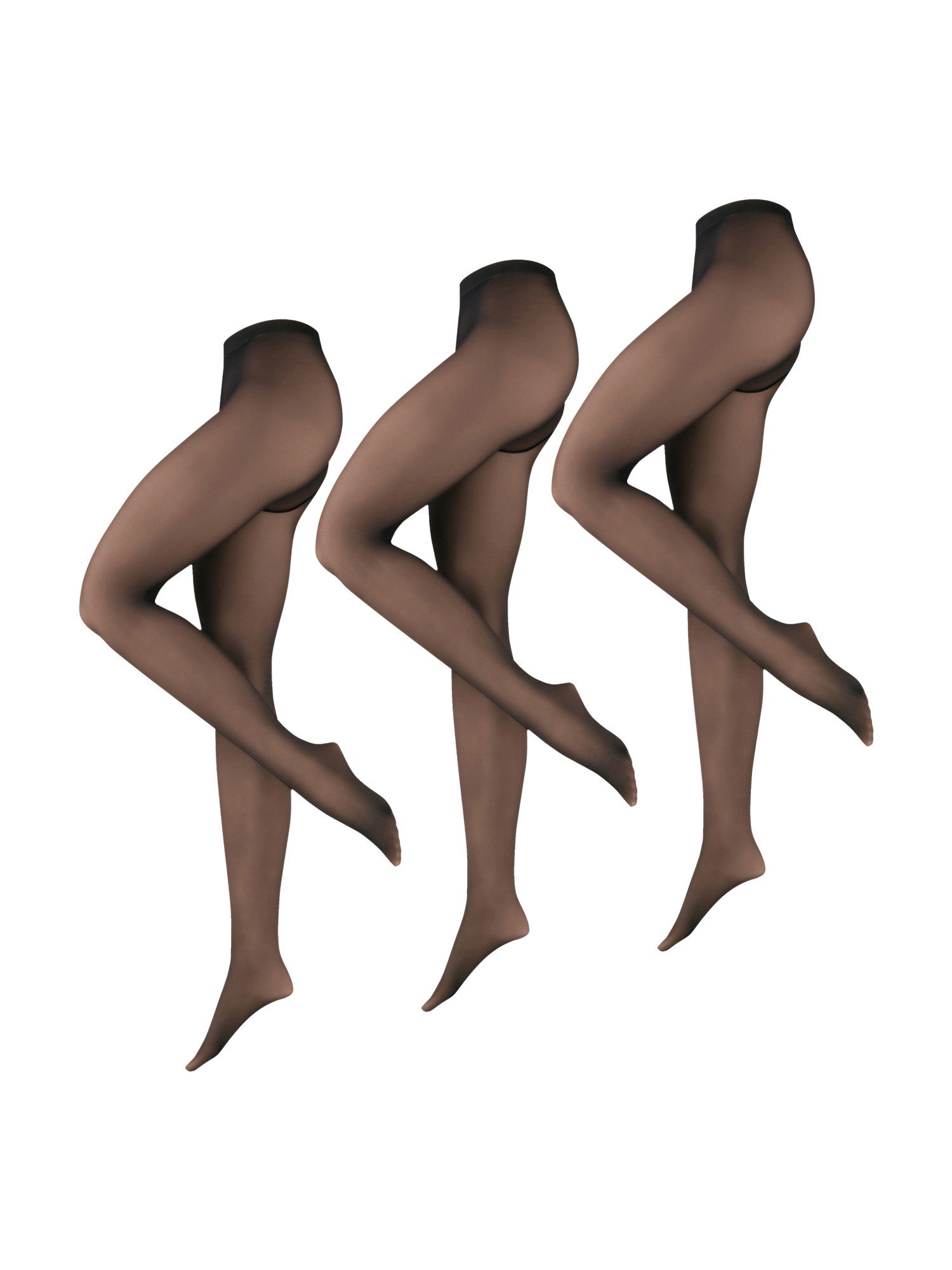 Nur Die Feinstrumpfhose Strumpfhose Warm & Transparent 80 DEN (3 St) nylon günstig online kaufen