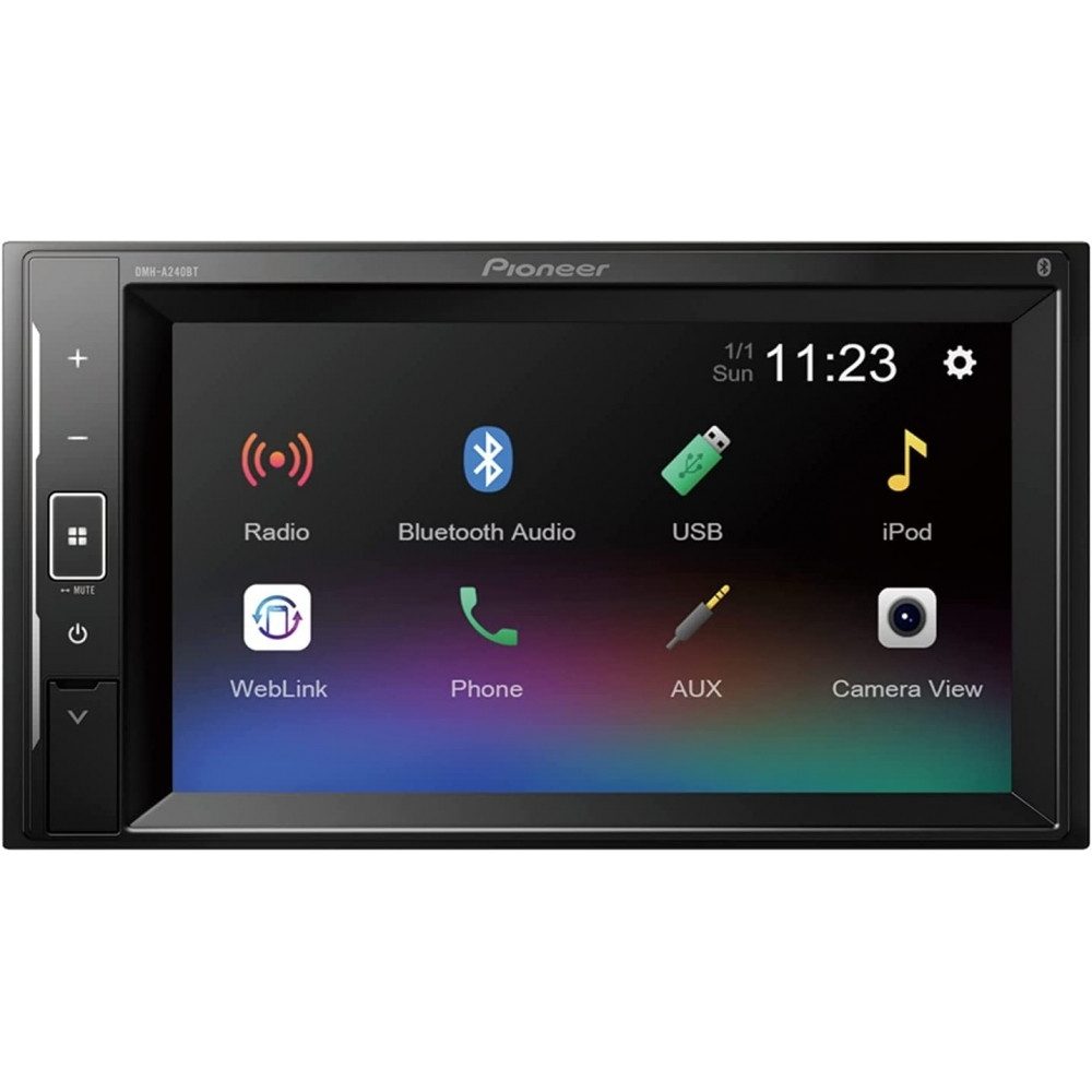 Pioneer Pioneer DMH-A240BT 6,2 Zoll DD-Mediacenter Smart-Home-Station, Touchscreen