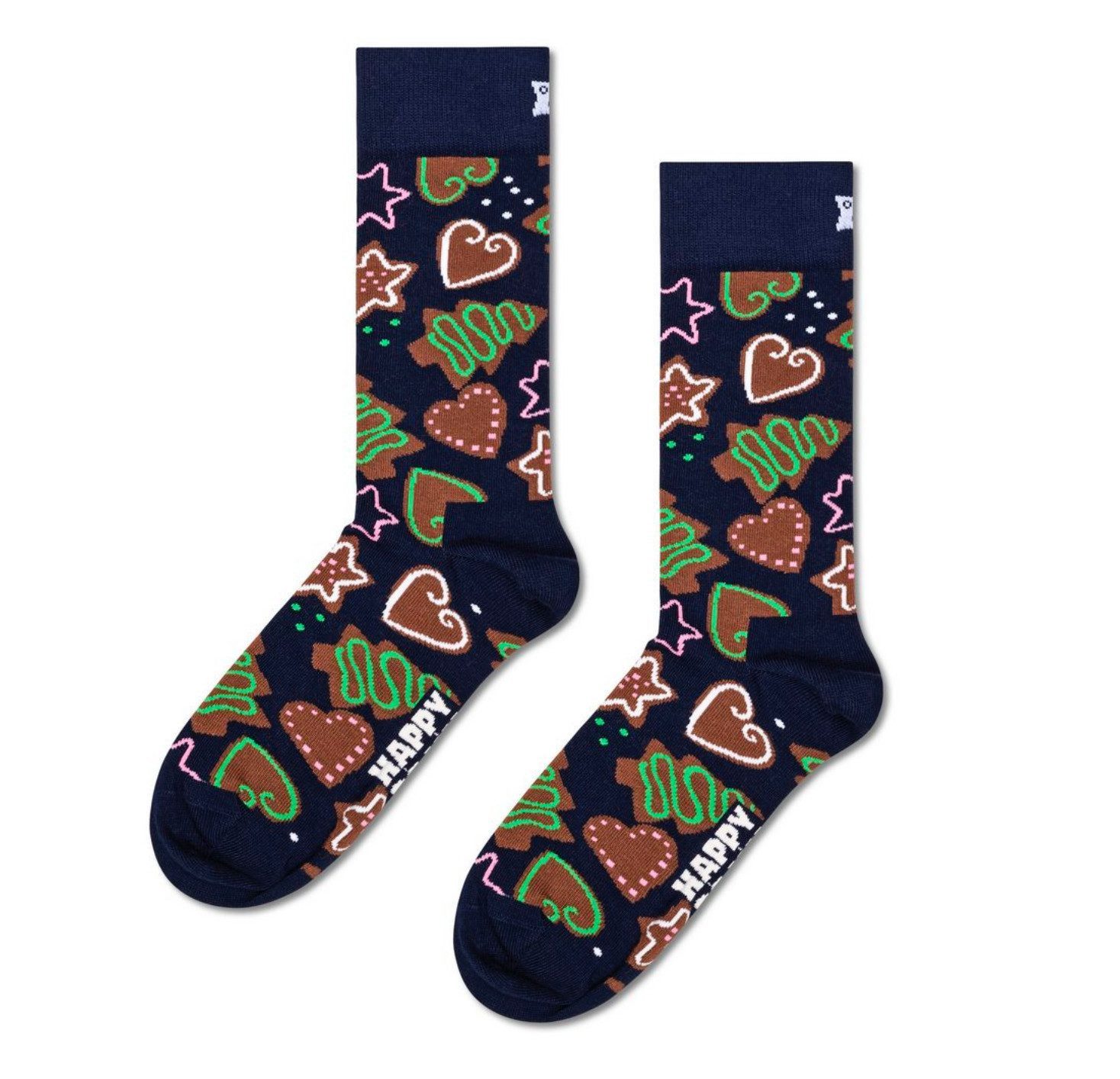 Happy Socks Freizeitsocken Gingerbread Cookies Socken