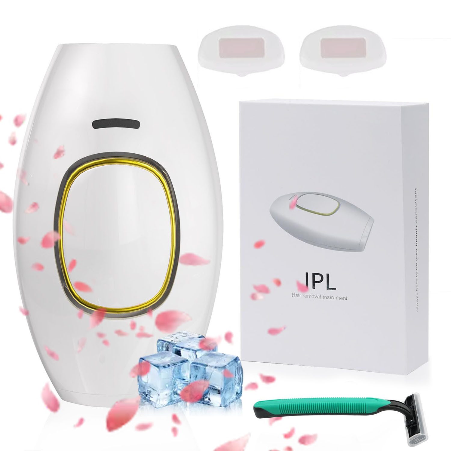 IPL-Haarentferner Rasierer, Laser-Haarentfernung, Photonen-IPL-Haarentfernungsgerät