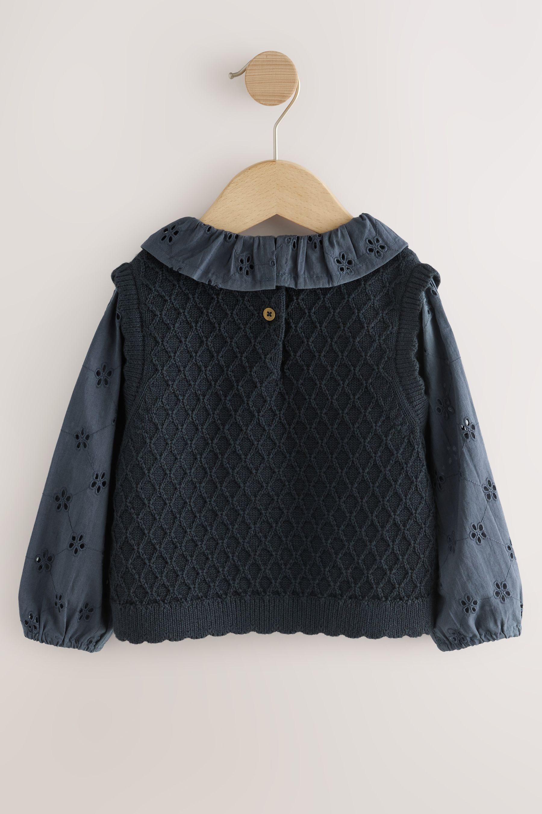 Next 2-in-1-Pullover Lagen-Strickpullover (1-tlg) günstig online kaufen