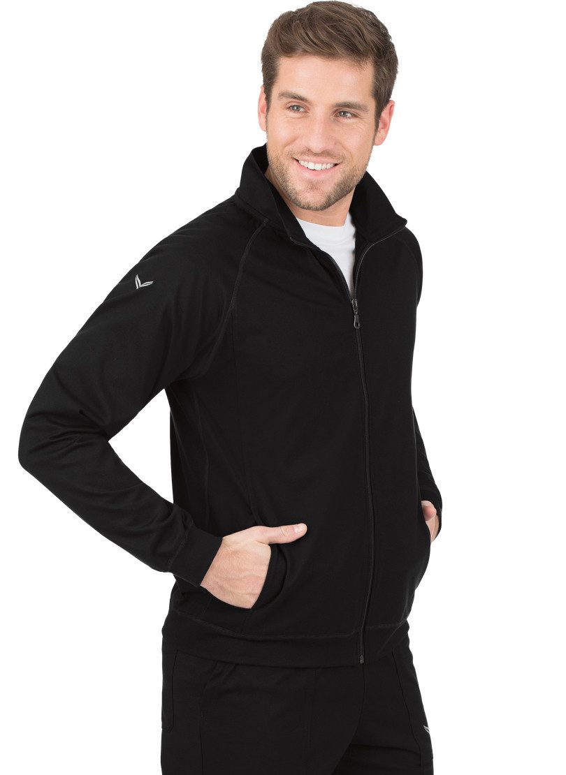 Trigema Trainingsjacke TRIGEMA Raglanjacke (1-St)
