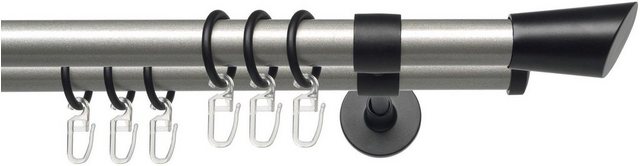 Gardinenstange »Lan Bit«, Liedeco, Ø 20 mm, 2-läufig, Fixmaß, 2-läufig im Fixmaß Ø 20 mm-Otto