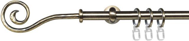 Gardinenstange »Esp Spirale«, Liedeco, Ø 16 mm, 1-läufig, Fixmaß, 1-läufig im Fixmaß Ø 16 mm-Otto
