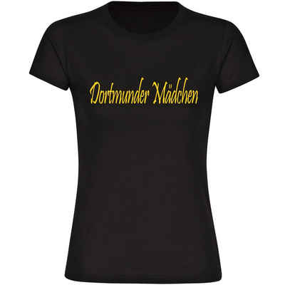 multifanshop T-Shirt Kinder Dortmund - Dortmunder Mädchen - Boy Girl