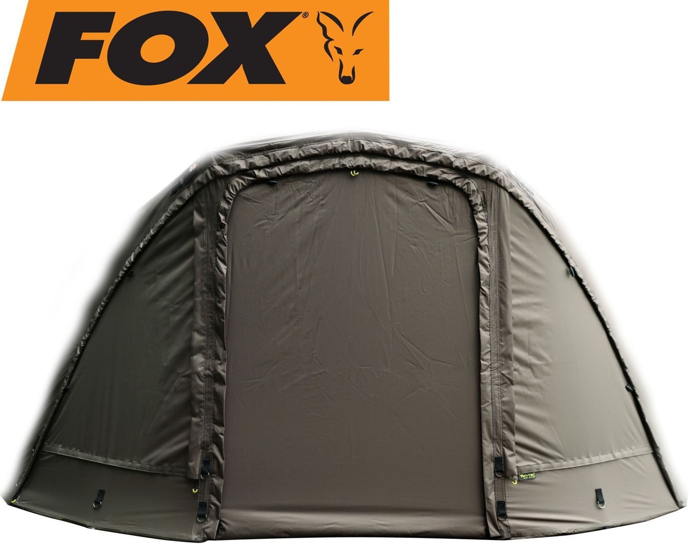 Angelzelt Fox Ultra 60 brolly full front Khaki - Zeltüberwurf