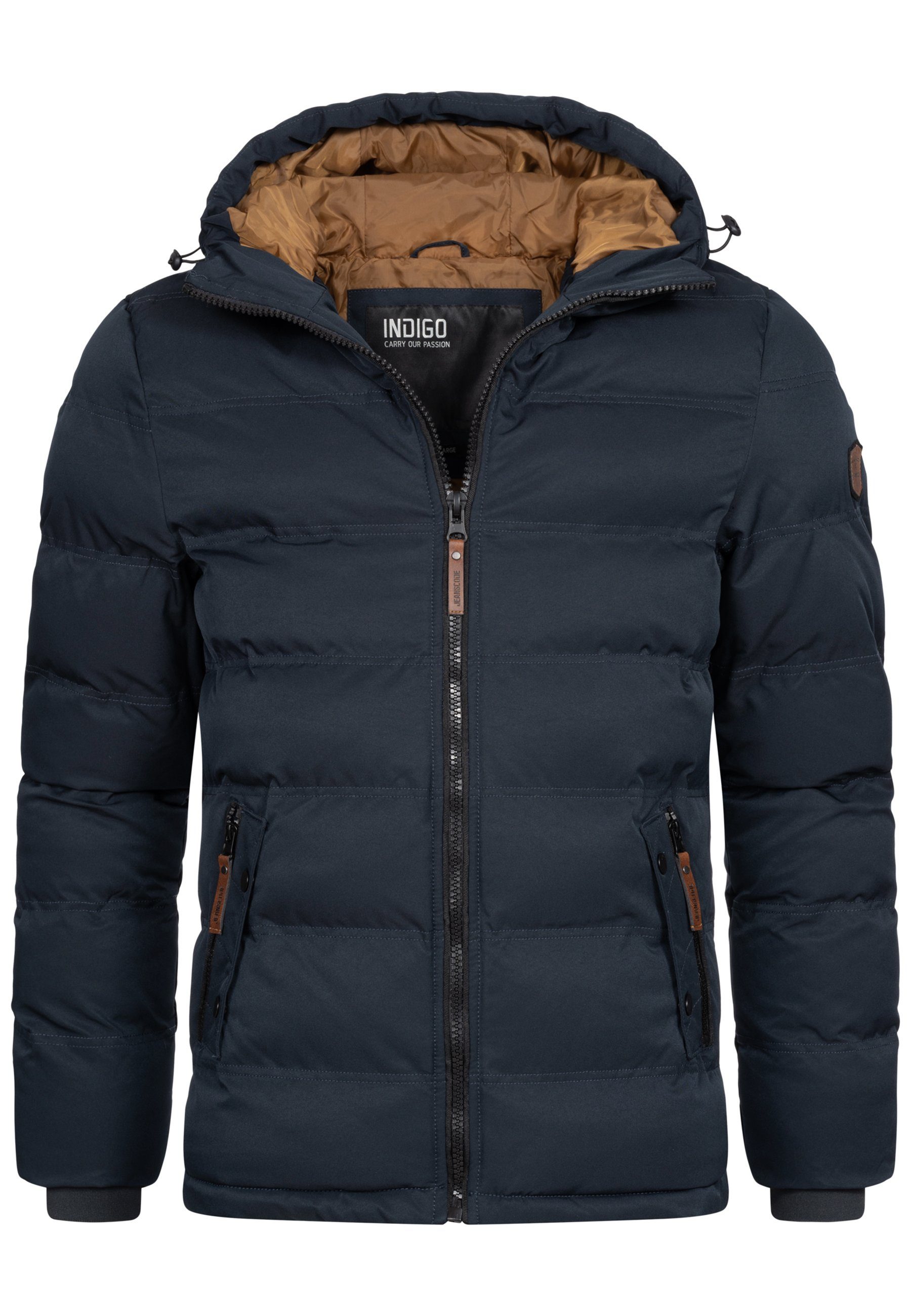 Winterjacke Indicode Black Nemos