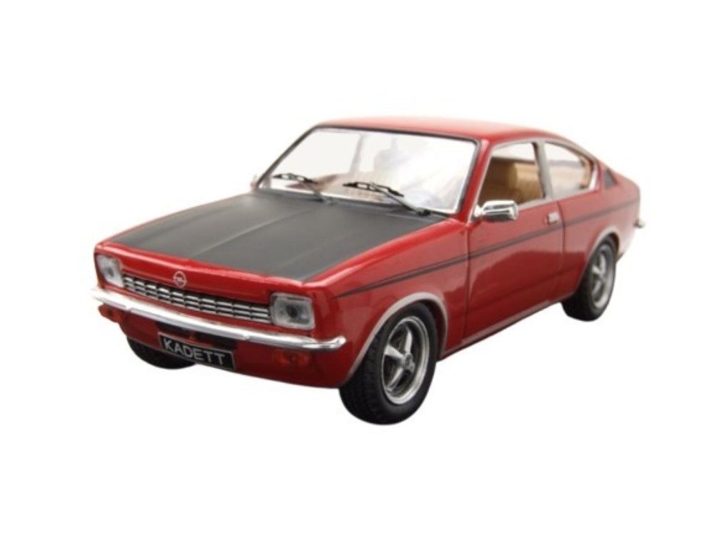 Modellauto Opel Kadett C Coupe SR 1976 rot schwarz