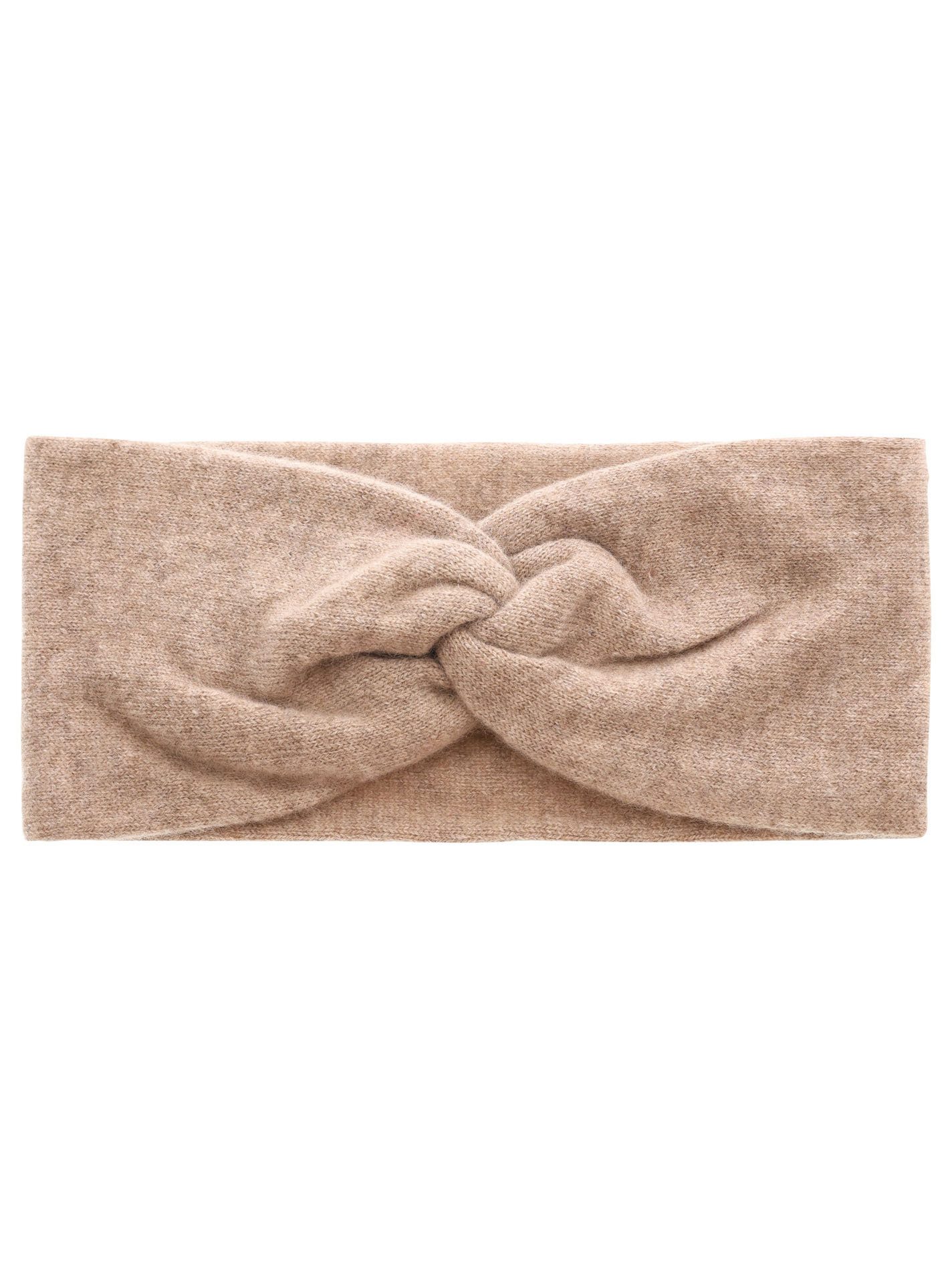 Zwillingsherz Stirnband "Classic" Knoten vorn, Cashmere, günstig online kaufen