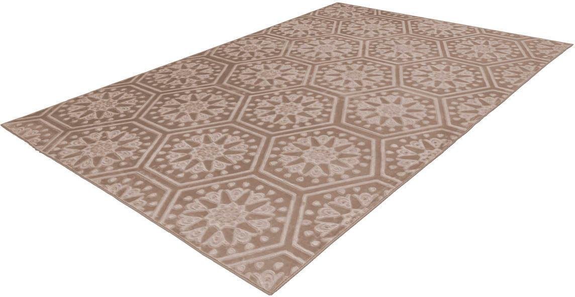 Teppich »Monroe 200«, , rechteckig, Höhe 7 mm, besonders weich durch Microfaser Teppich »Monroe 200«, , rechteckig, Höhe 7 mm, besonders weich durch Microfaser