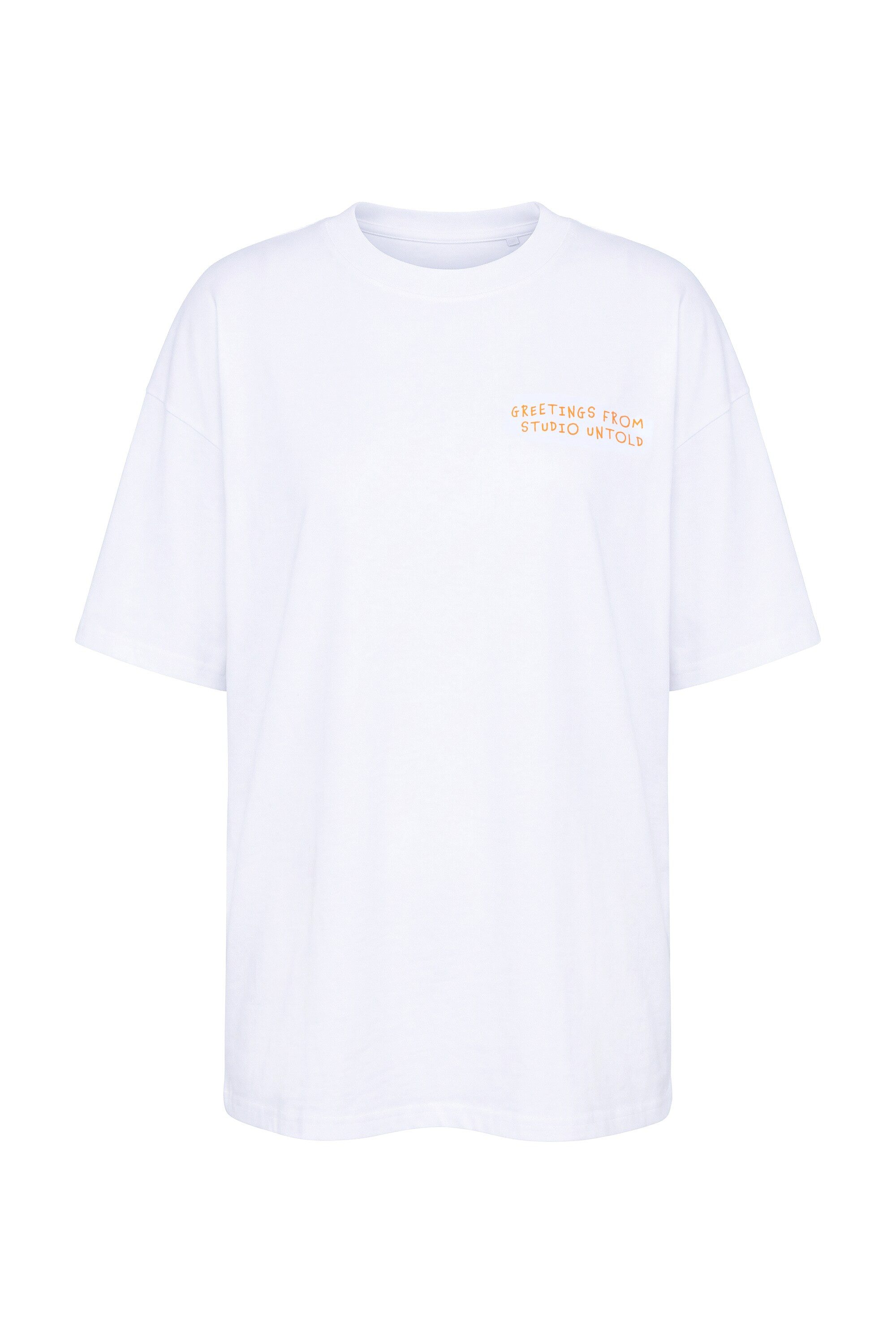 T-Shirt T-Shirt oversized XL-Rückenprint