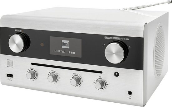 Dual »CR 900 Phantom« Radio (Digitalradio (DAB), UKW mit RDS, Internetradio, 20 W)