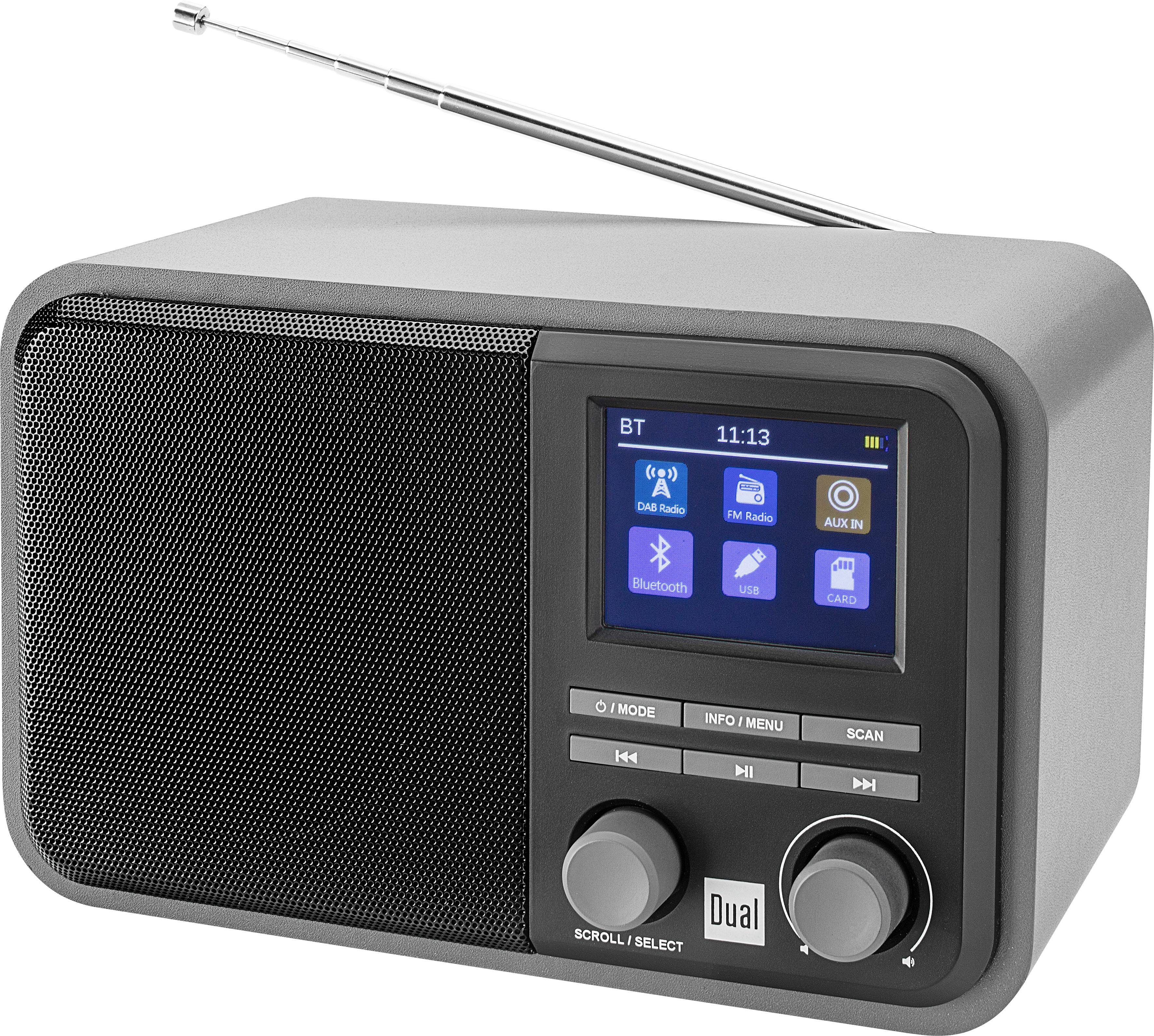 Dual »DAB 51« Radio (Bluetooth, Digitalradio (DAB), 3 W) online kaufen ...