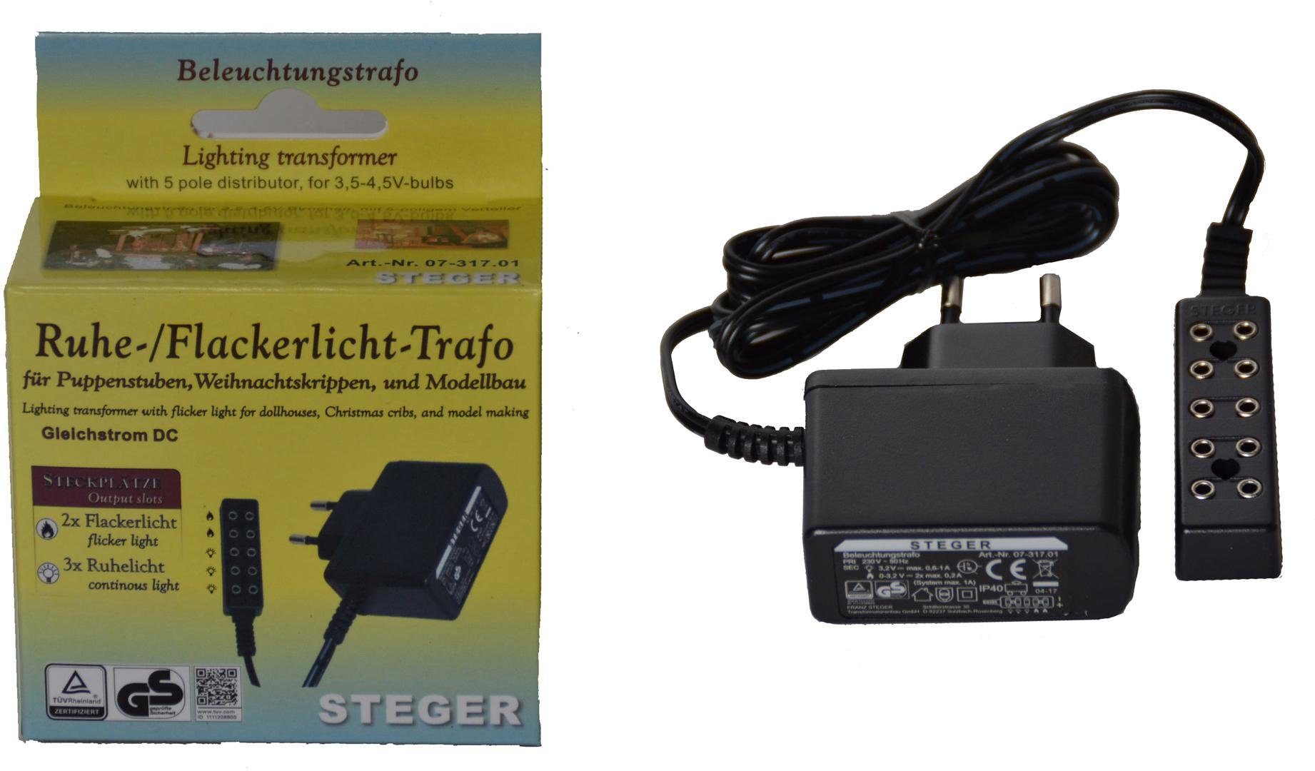 Alfred Kolbe Krippen-Zubehör Ruhe-/ Flackerlicht-Trafo, Weihnachtsdeko günstig online kaufen