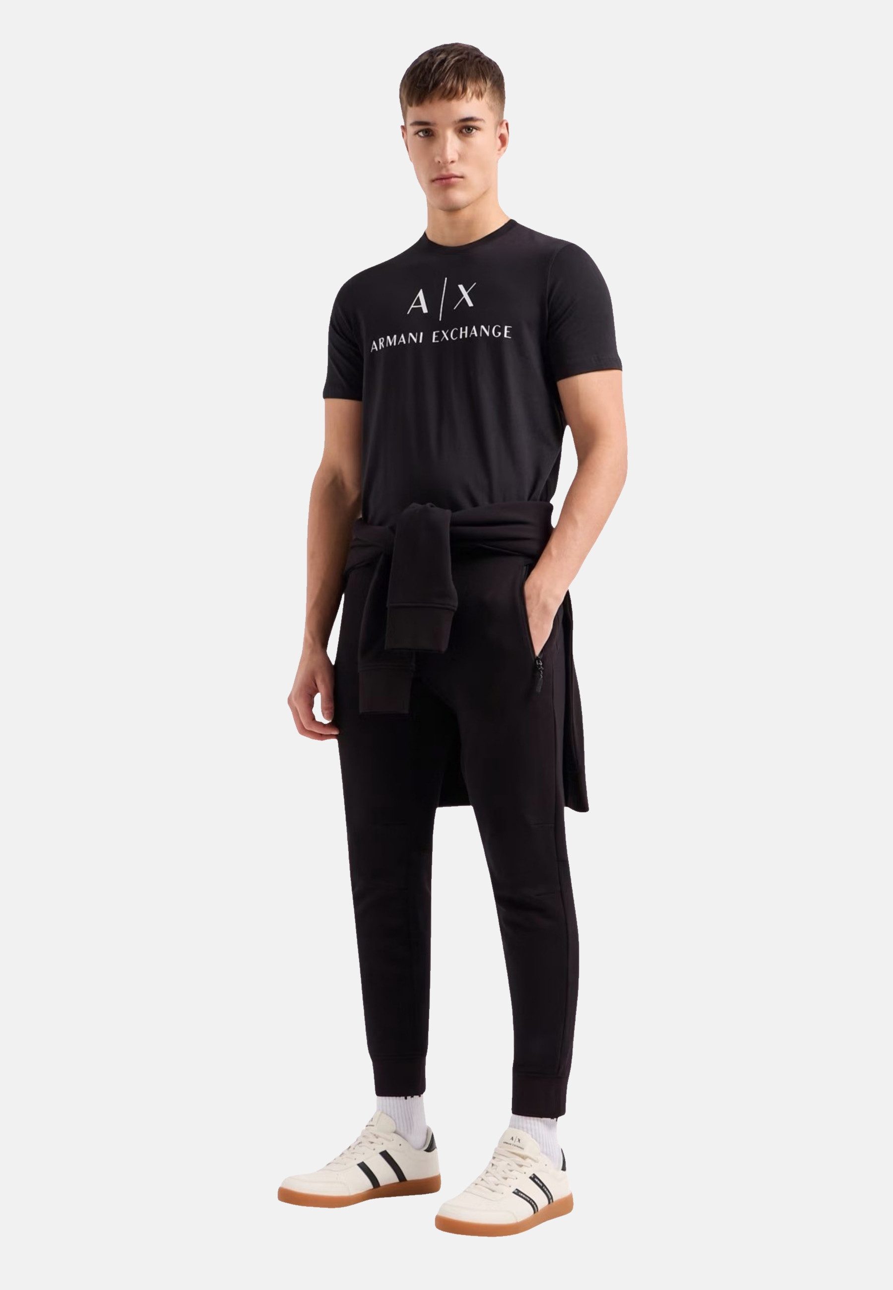 AIX ARMANI EXCHANGE T-Shirt T-Shirt Kurzarmshirt günstig online kaufen