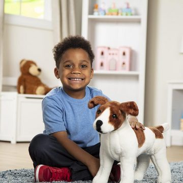 Melissa & Doug Kuscheltier Jack Russell Terrier – Plüsch Spielzeug für Kinder