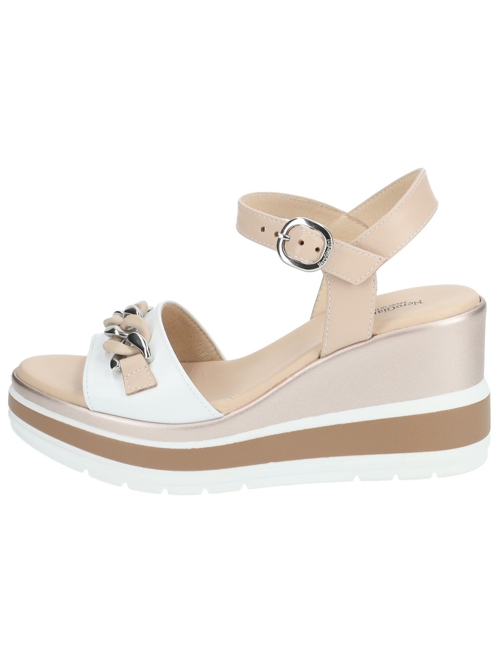 Nero Giardini Nero Giardini Sandalen Leder Keilsandalette günstig online kaufen