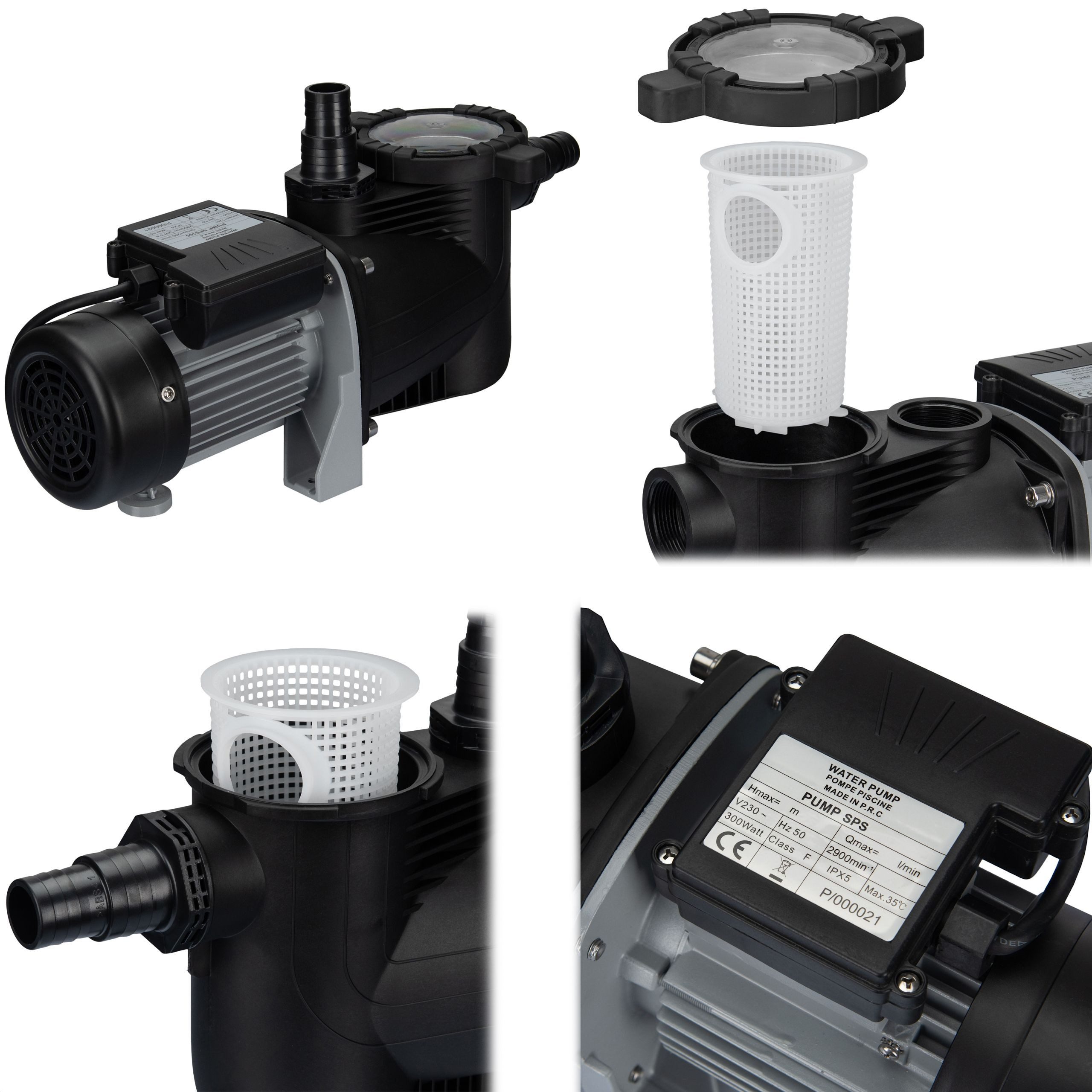 COIL Filterpumpe Poolpumpe, Selbstansaugende, Umwälzpumpe (leiser günstig online kaufen