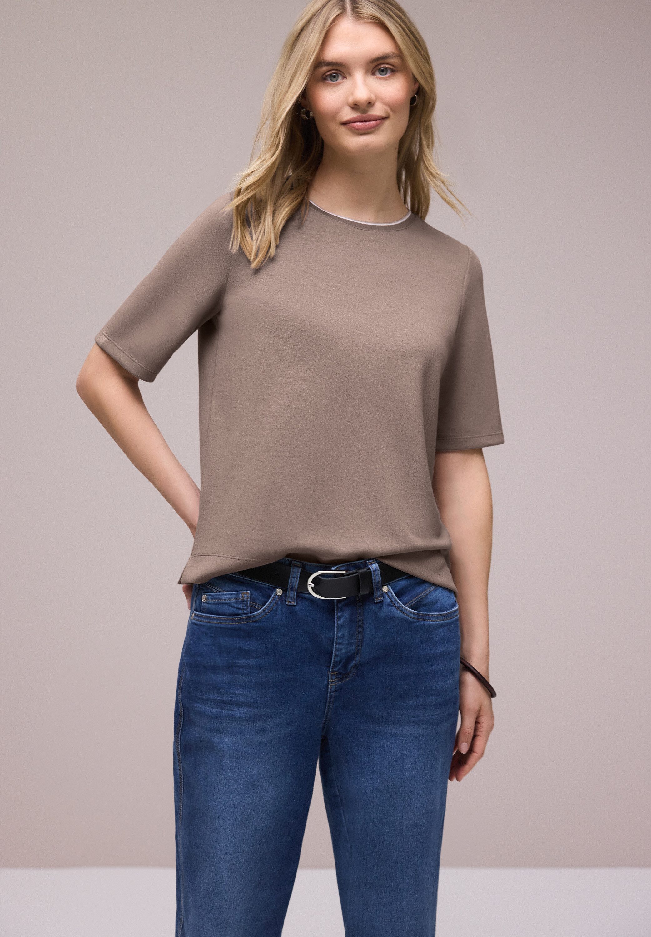 Rundhalsshirt