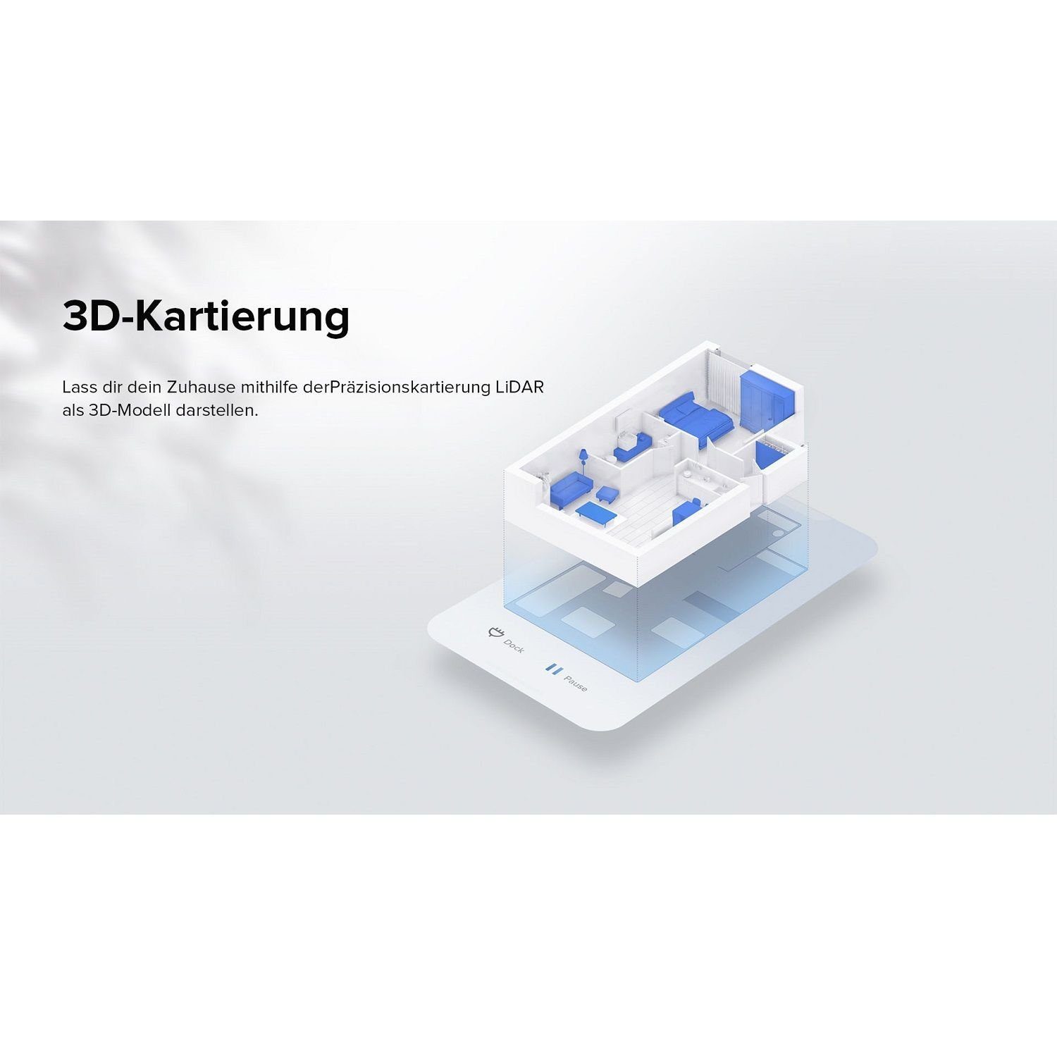 Roborock Akku-Hand-und Stielstaubsauger Q7 LiDAR 2700Pa, Wischroboter Vacuum Saug- 58 W schwarz Cleaner Navigation