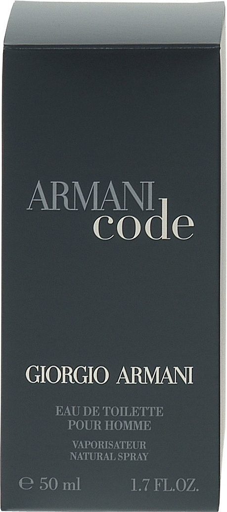 Giorgio Armani Eau de Toilette Code Homme, mit nachtblauer Flasche
