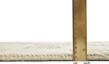 Wollteppich Nakarta 5040, THEKO, rechteckig, Höhe: 12 mm, reine Wolle, handgeknüpft, ideal im Wohnzimmer & Schlafzimmer