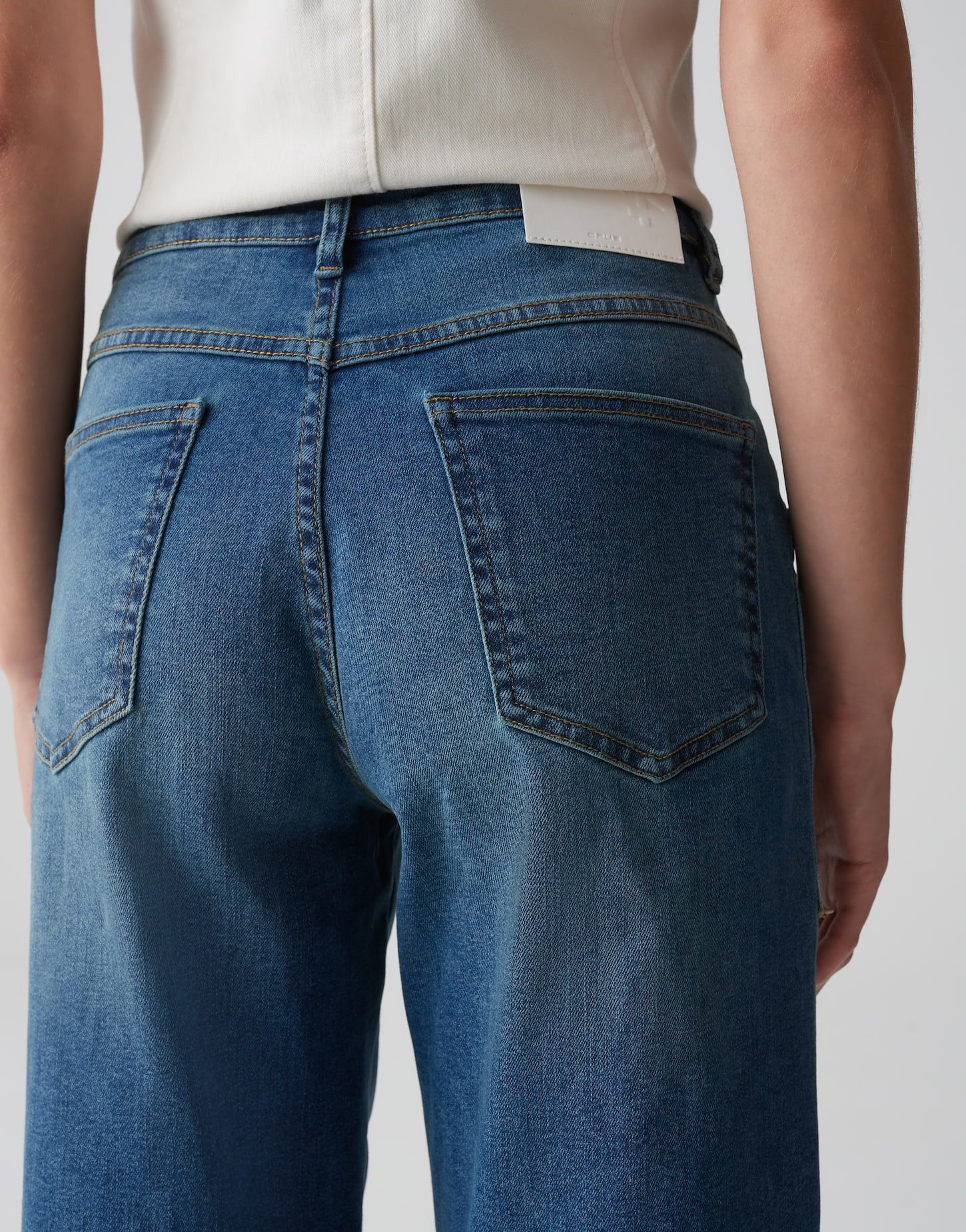 OPUS Relax-fit-Jeans LISSIE CARGO Mid Rise mit Base Stretch