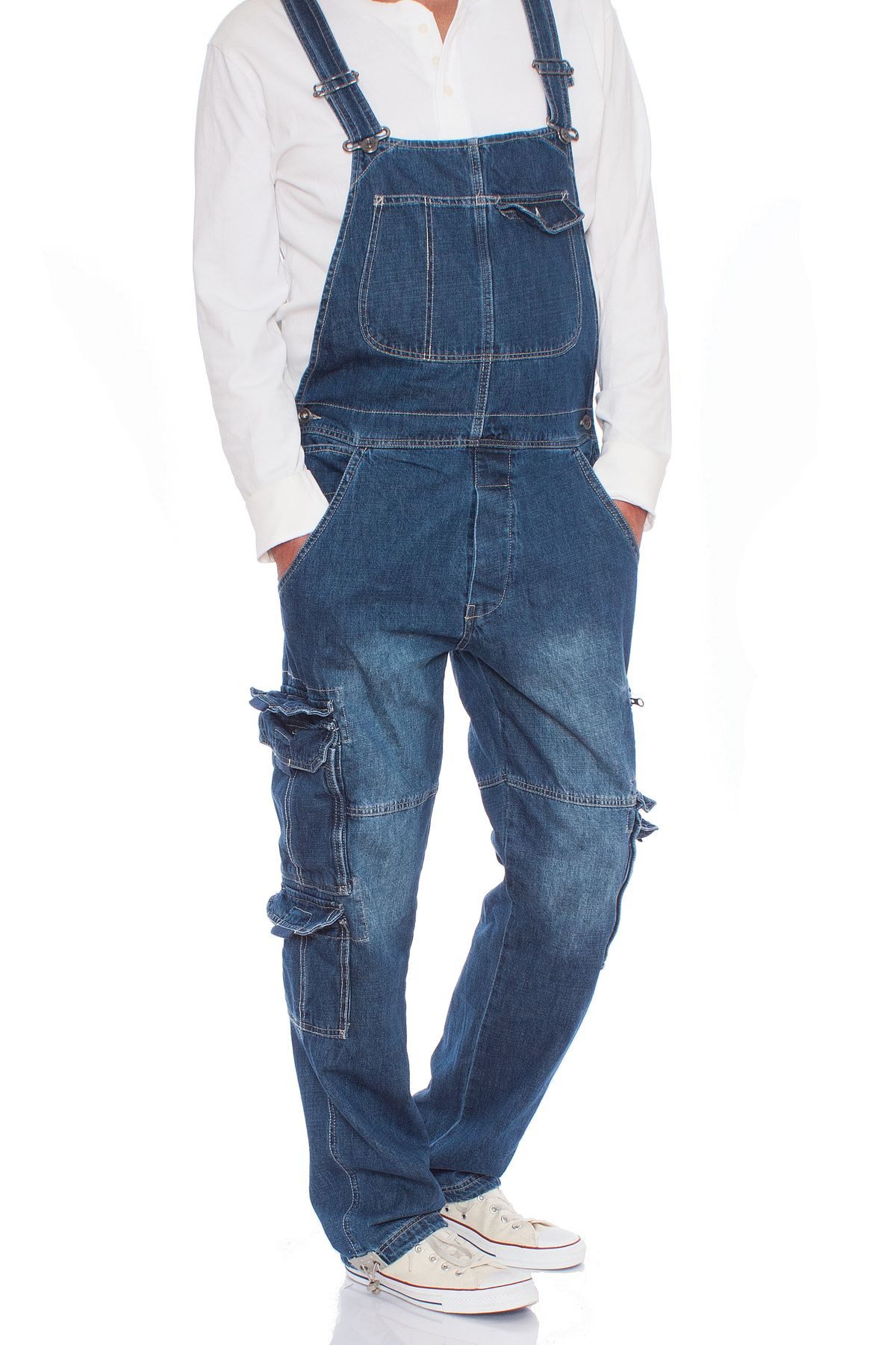 Jet Lag Latzjeans Overall A Джинсы Latzhose