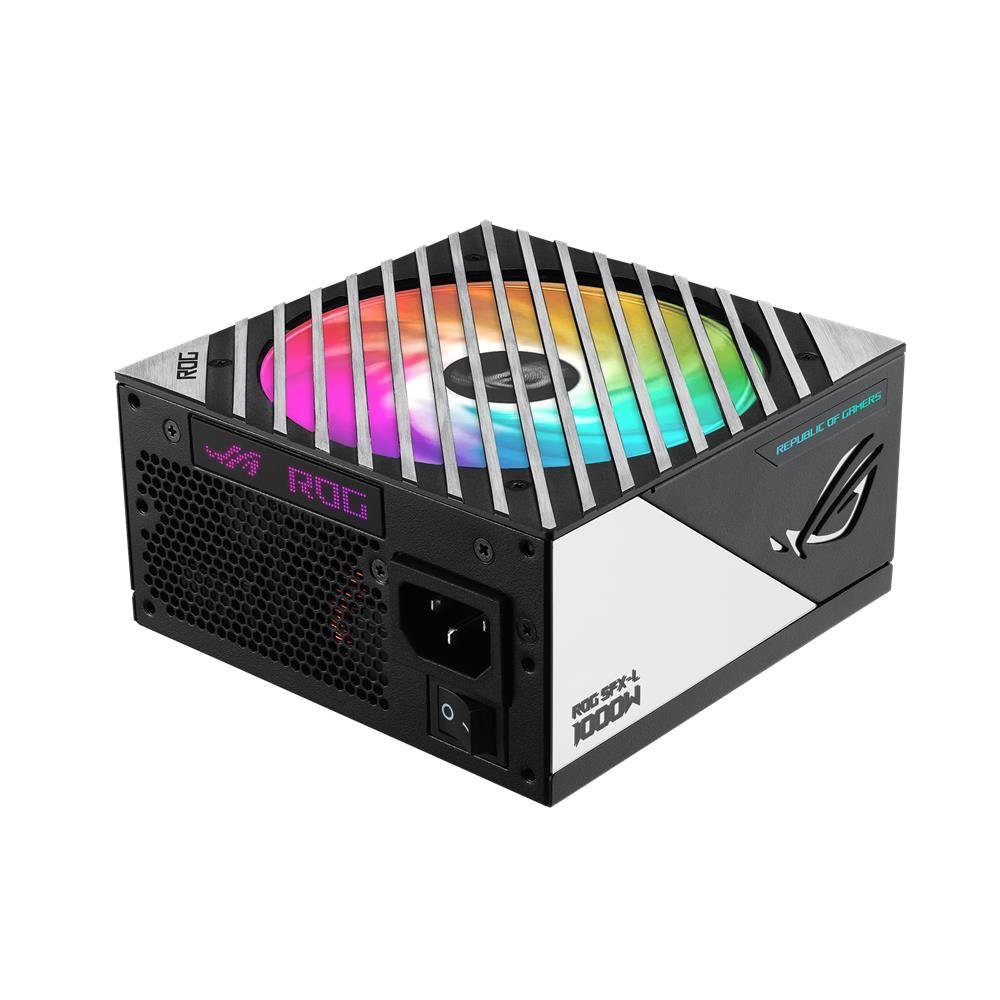 Asus ROG Loki SFX-L PC-Netzteil (1000W, Platinum, Vollmodular, 120 mm Lüfter PWM ARGB, LED)