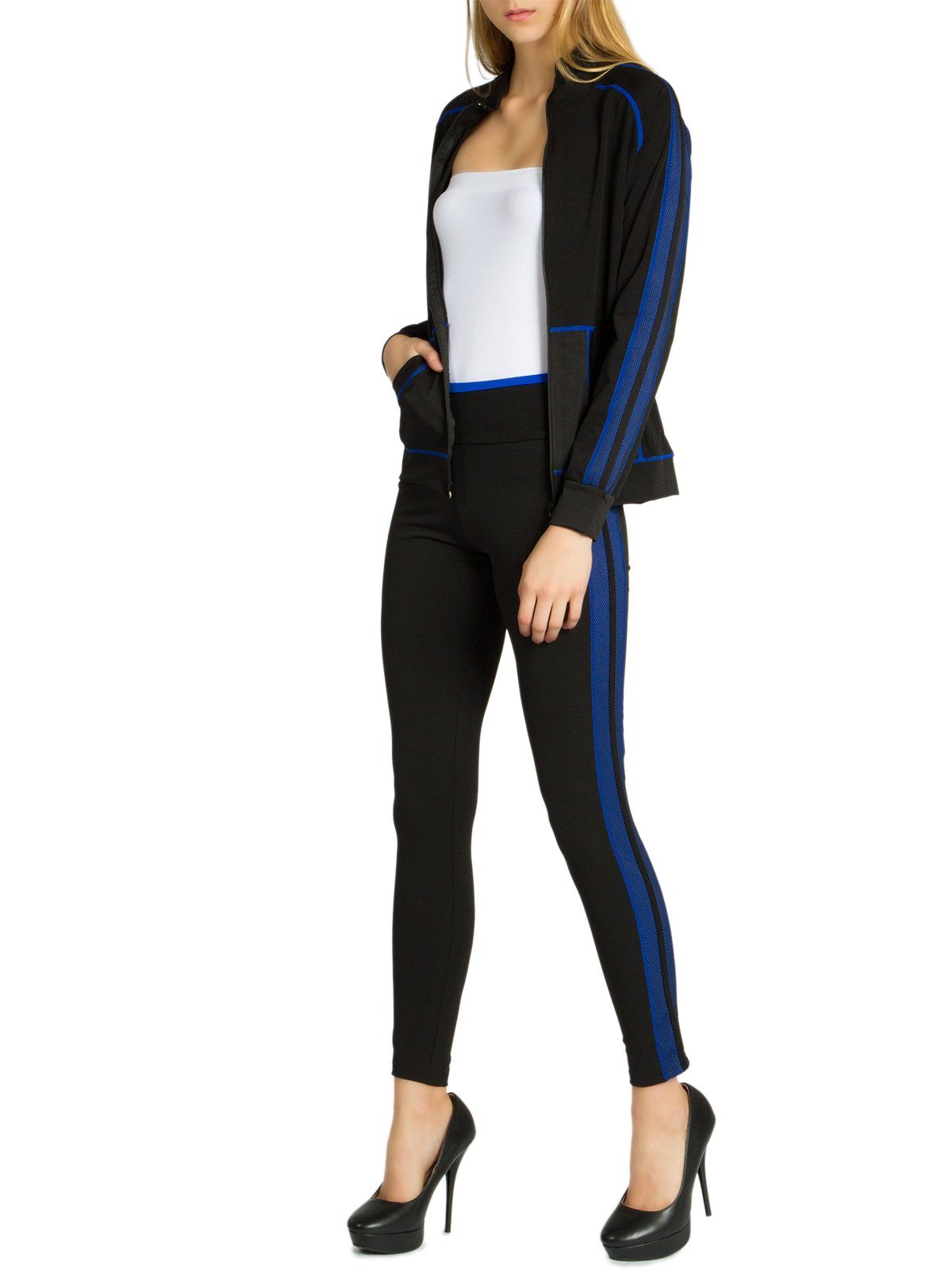 Caspar Trainingsanzug JG002 stylischer Damen Jogginganzug günstig online kaufen