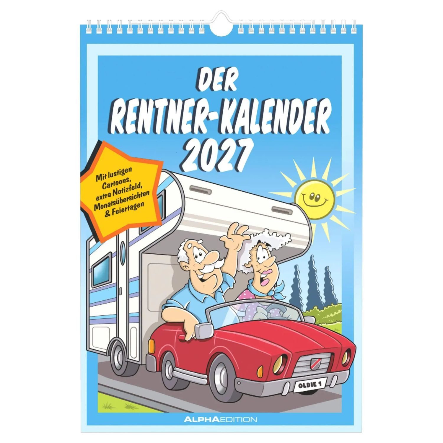 Wandkalender Der Rentner-Kalender 2027