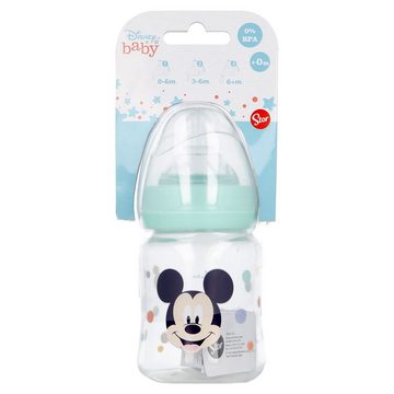 Disney Babyflasche Disney Baby Mickey Maus Milchflasche Babyfläschchen ab 0 Monate, 150 ml