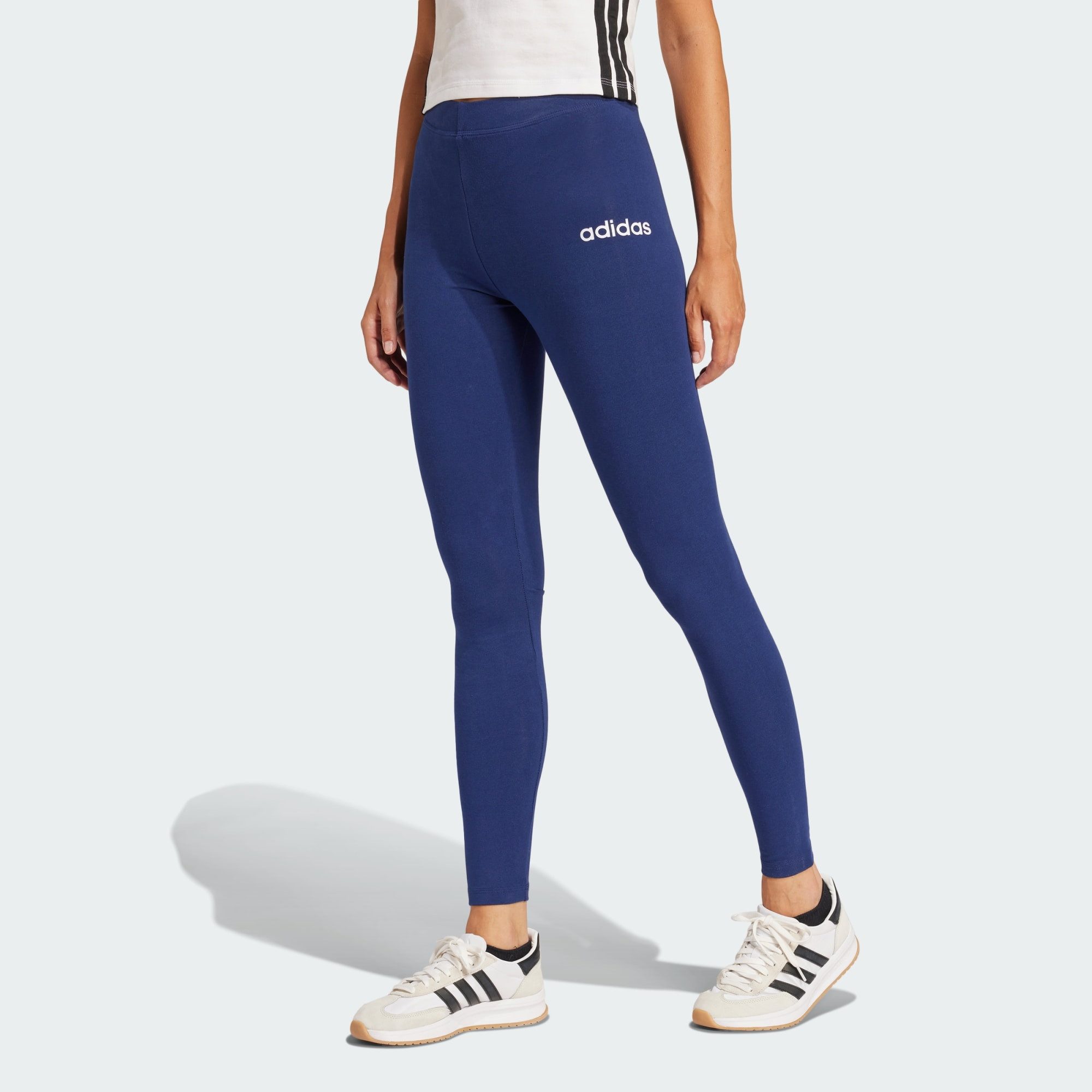 adidas Sportswear Leggings ESSENTIALS LINEAR COTTON LEGGINGS (1-tlg) günstig online kaufen