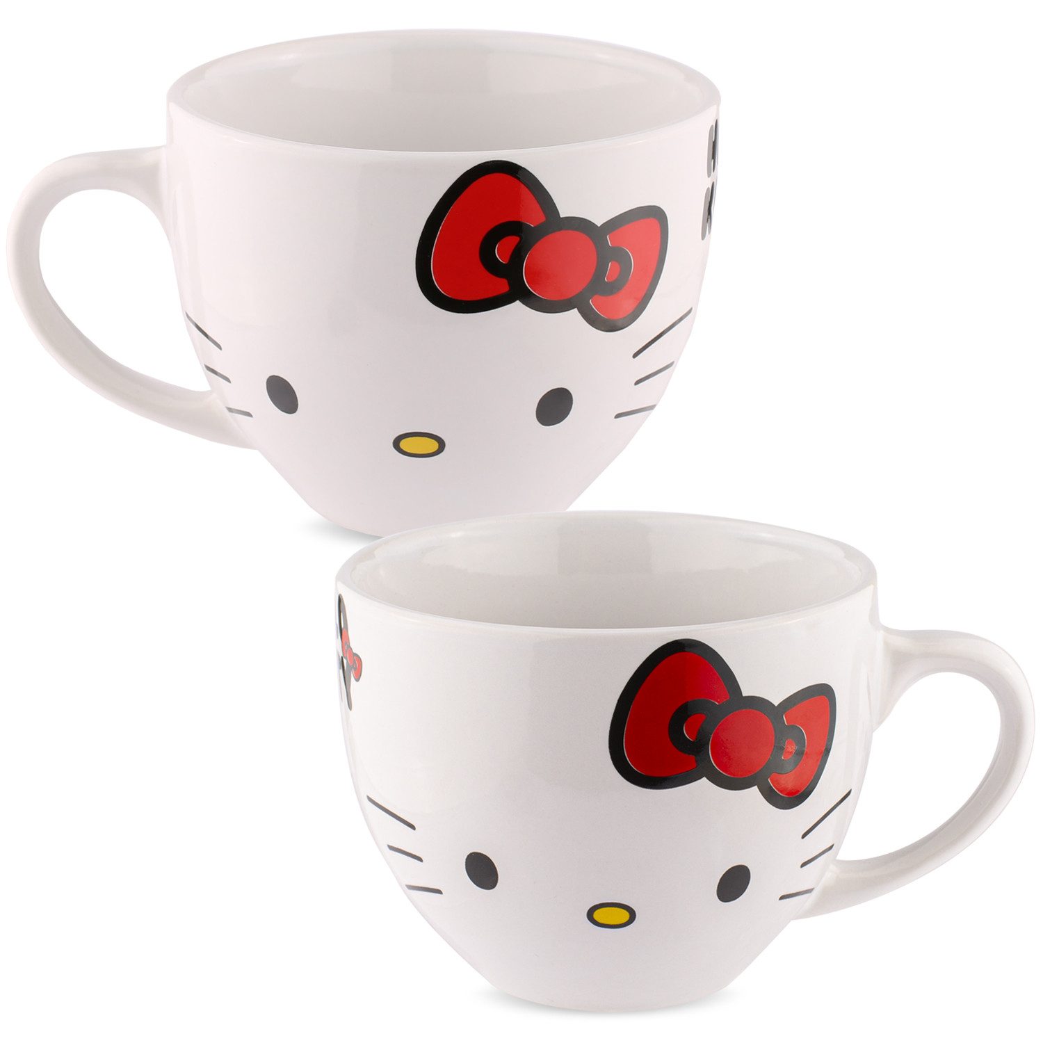 Hello Kitty Plüschfigur Hello Kitty Classic Jumbo Tasse 340ml - Kaffeebeche günstig online kaufen