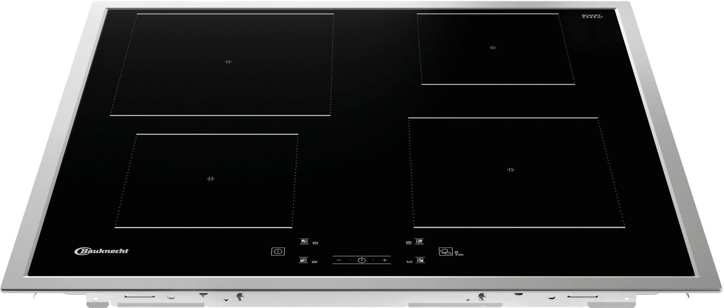 BAUKNECHT Induktions-Kochfeld von SCHOTT CERAN® BQ 2760S FT