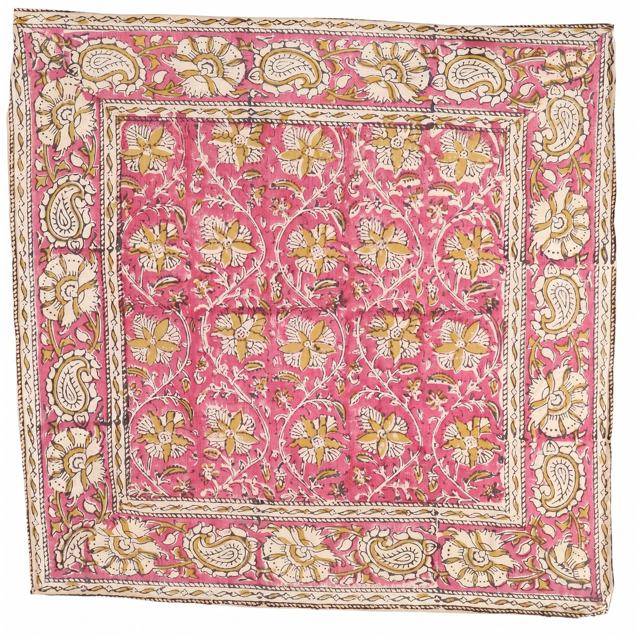 Guru-Shop Sarong Indisches Blockdruck Baumwolltuch, Bandana,.. – Bild 2 von 3