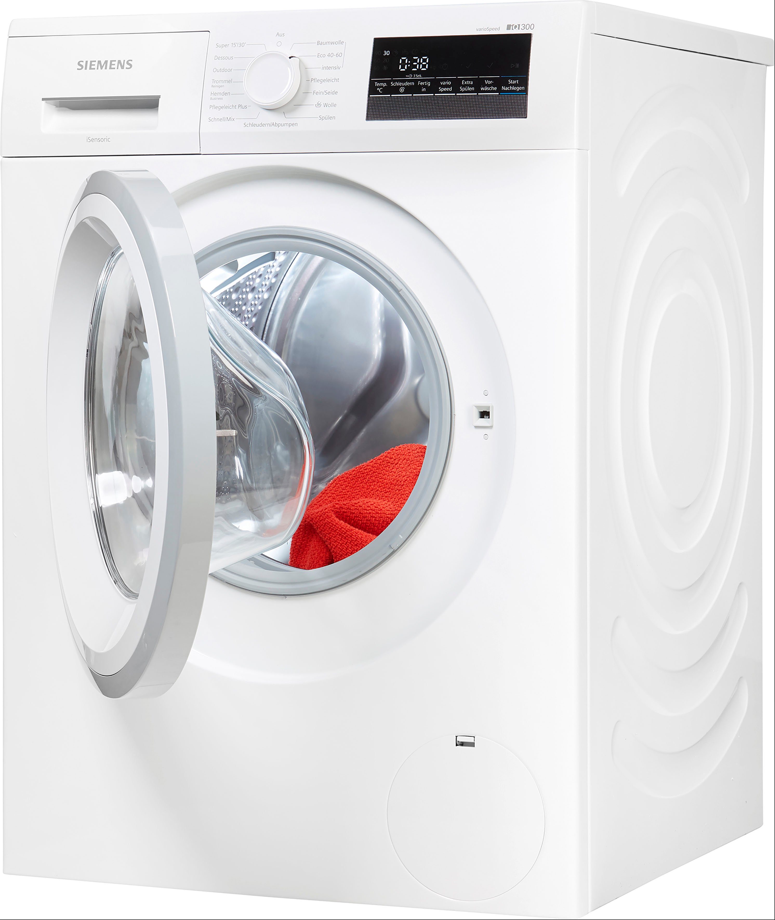SIEMENS Waschmaschine iQ300 WM14NK20, 8 kg, 1400 U/min