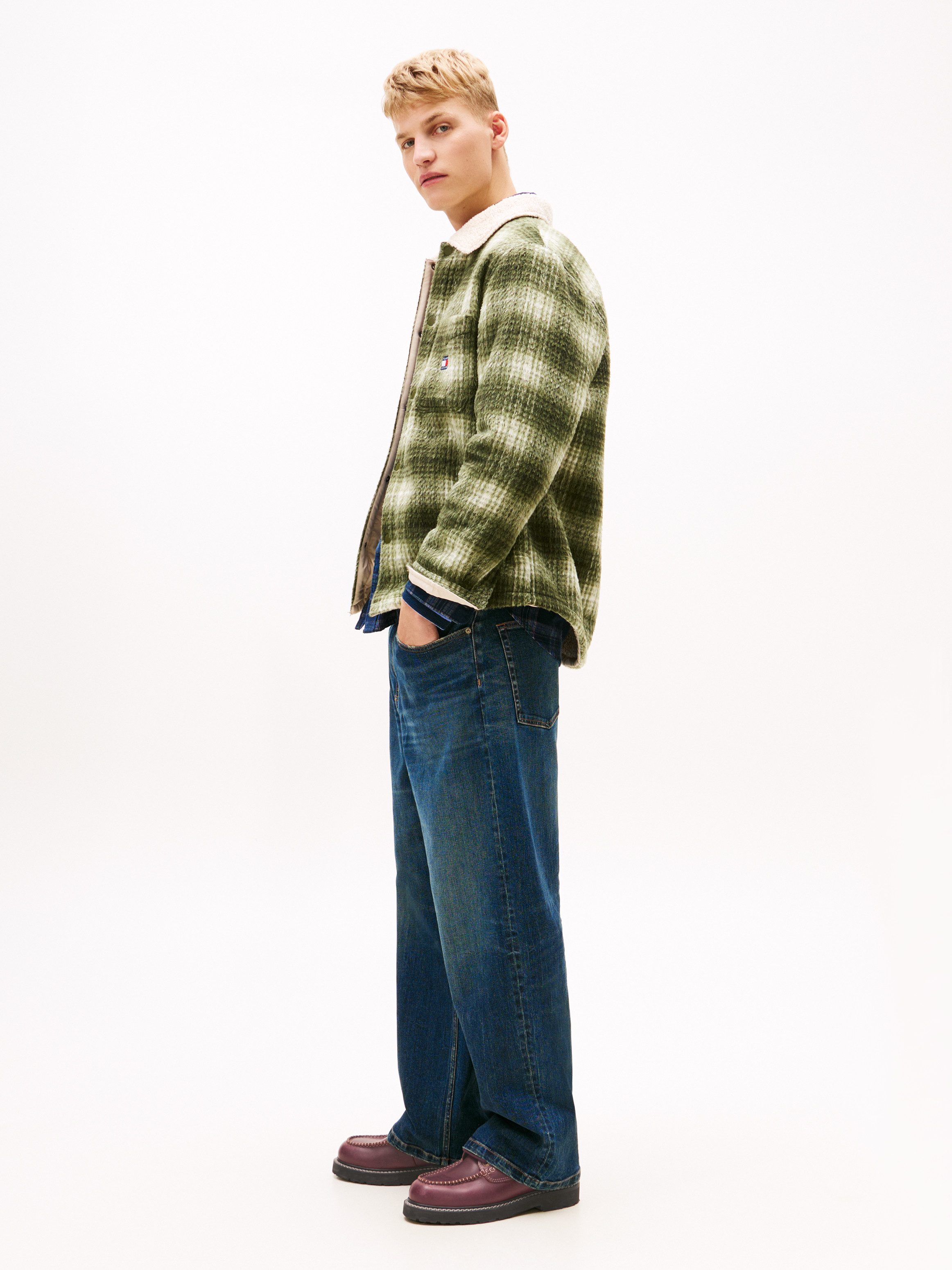 Tommy Jeans ARCHIVE '01 BOAT SHOE LEATHER Bootsschuh Bootsschuh, Halbschuh mit Kontrast-Rahmennaht