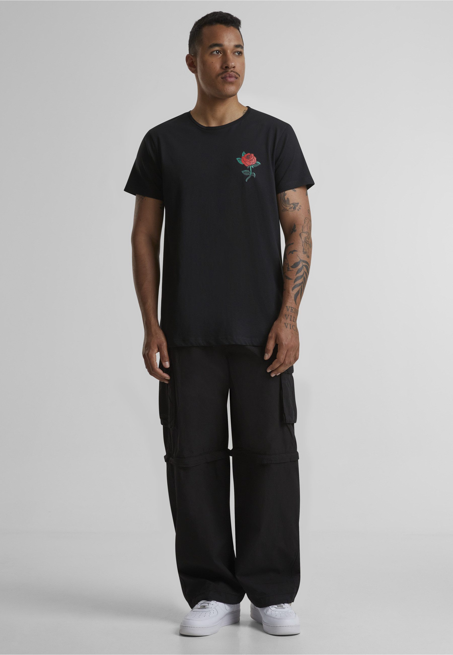 MisterTee T-Shirt MisterTee Herren Rose Tee (1-tlg)