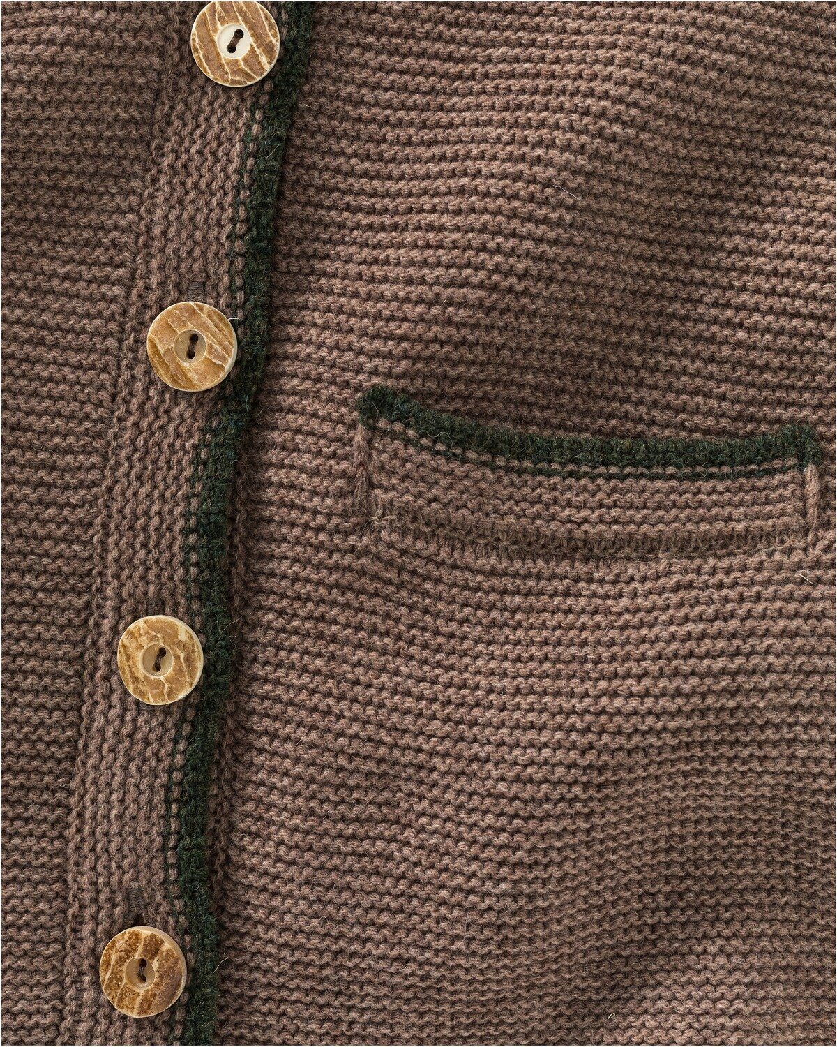 Luis Steindl Strickjacke Strickjacke in Linksstrick