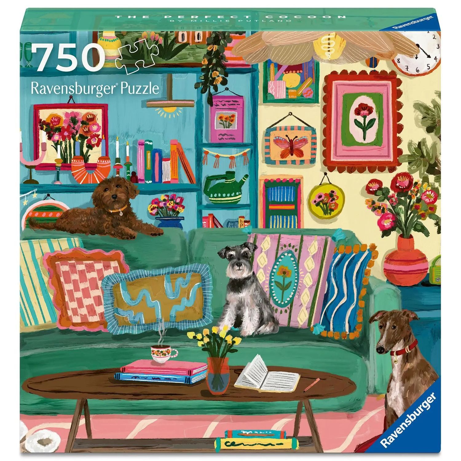 Ravensburger Puzzle Erwachsenenpuzzle 750 Teile Art&Soul Collection - Glücklicher Ort,..., 750 Puzzleteile