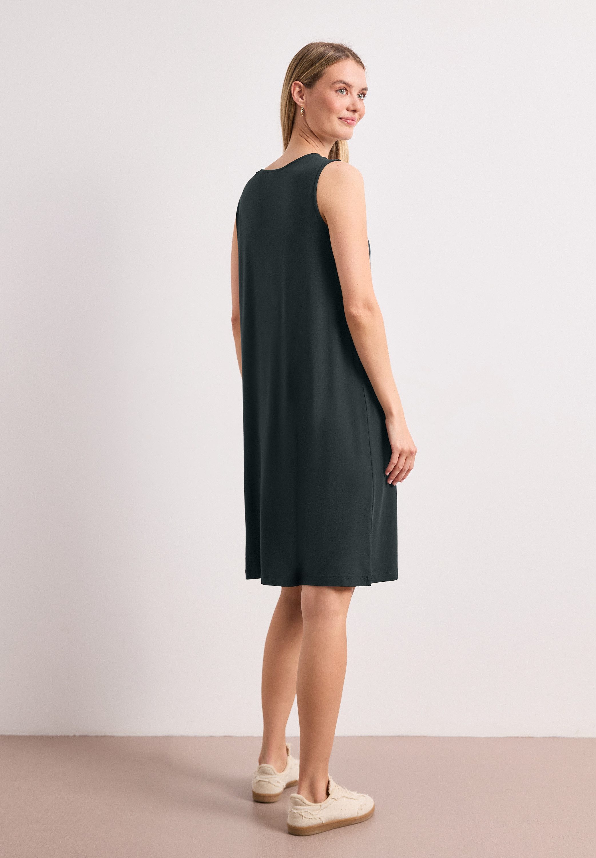 STREET ONE Sommerkleid Sommerkleid - ärmellos - mit Schnallendetail