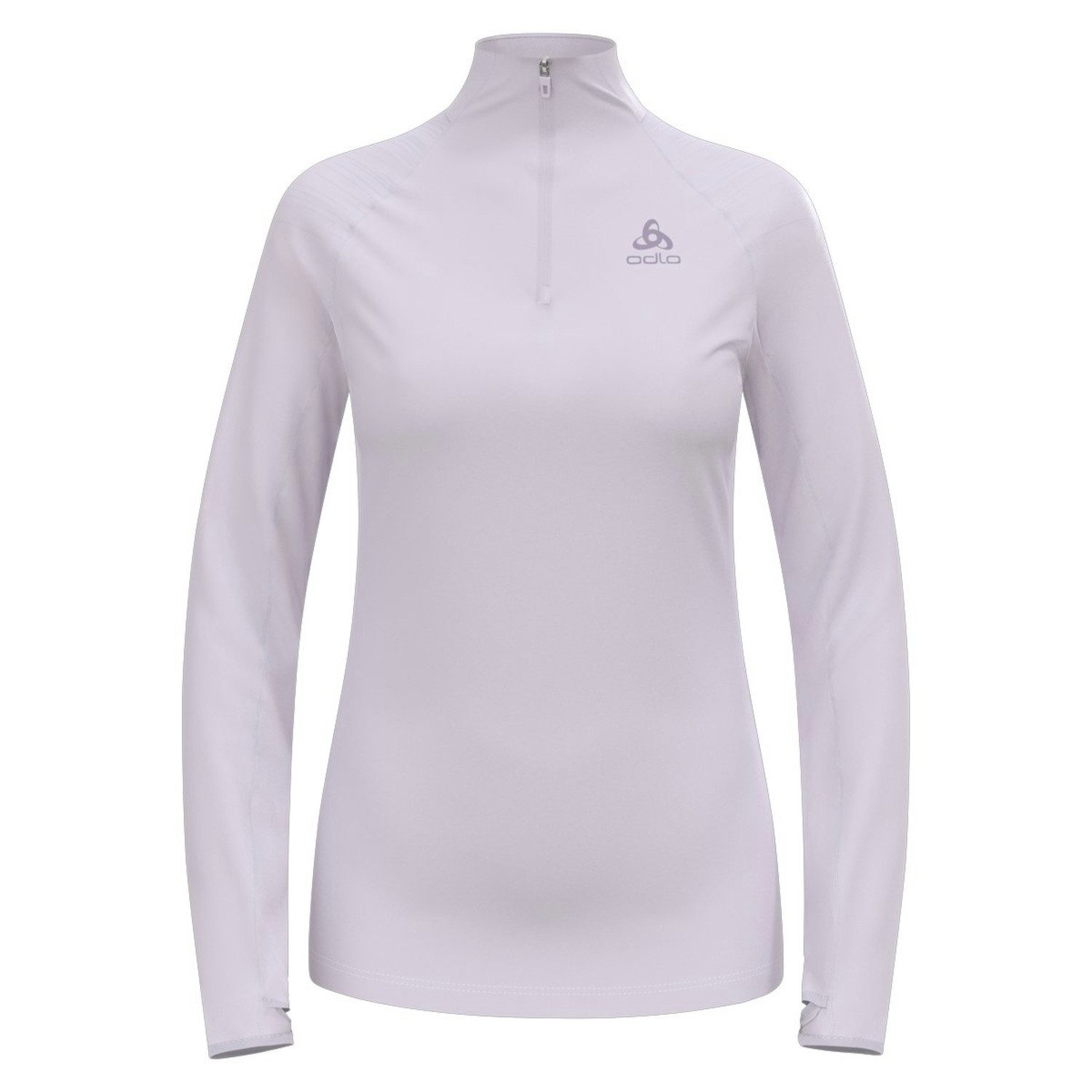 Langarmshirt Odlo Damen Laufshirt Axalp Ceramiwarm Midlayer 1/2 Zip 313551