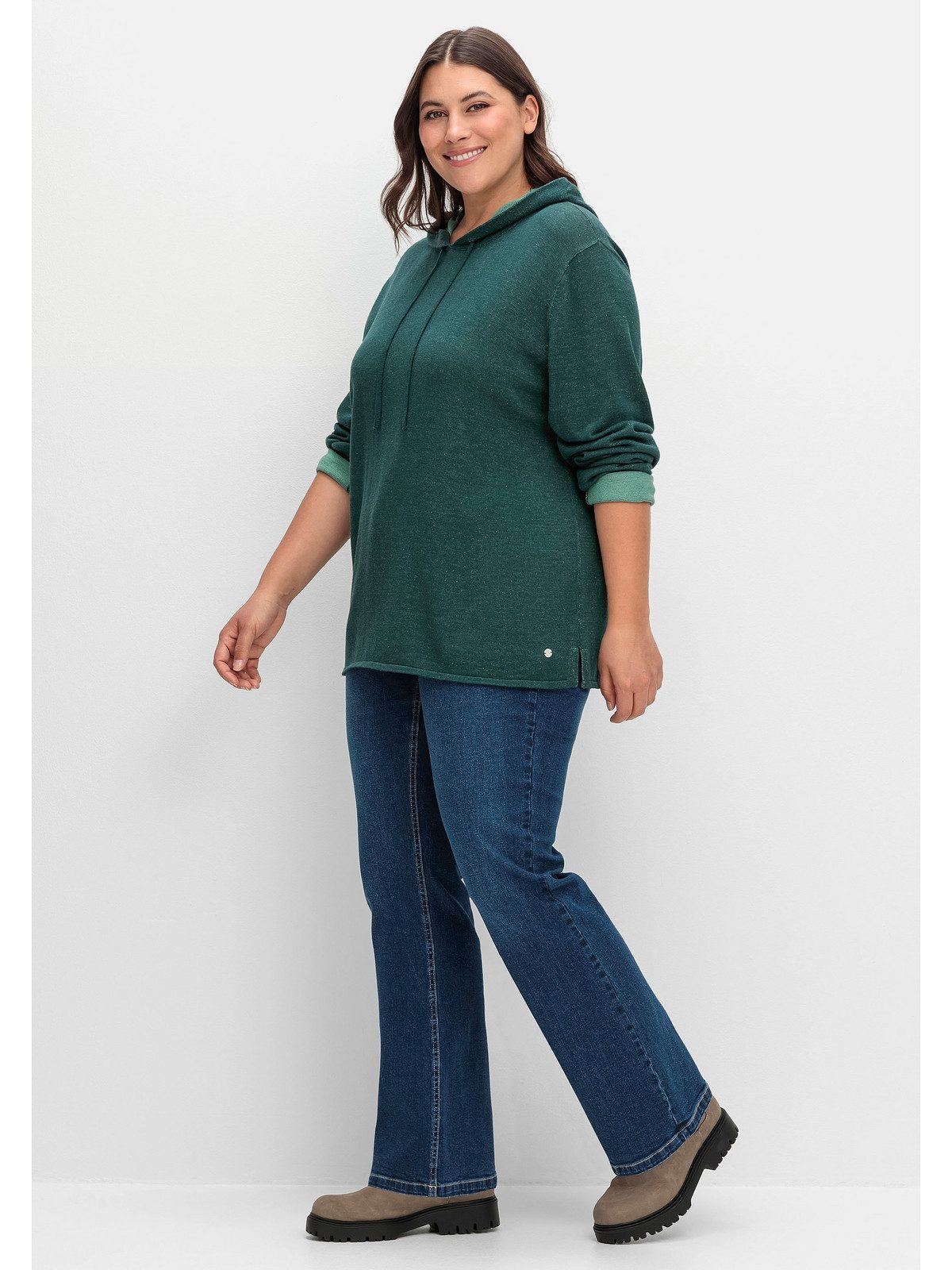 Sheego Stretch-Jeans Große Größen mit hohem günstig online kaufen